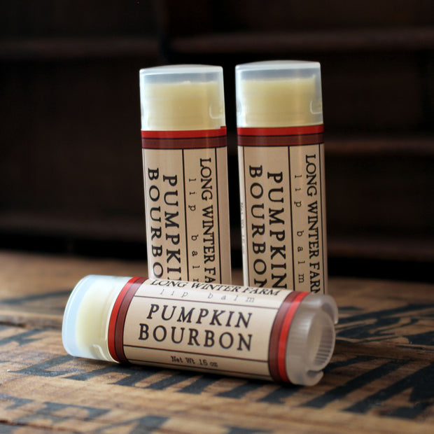 Pumpkin Bourbon Lip Balm