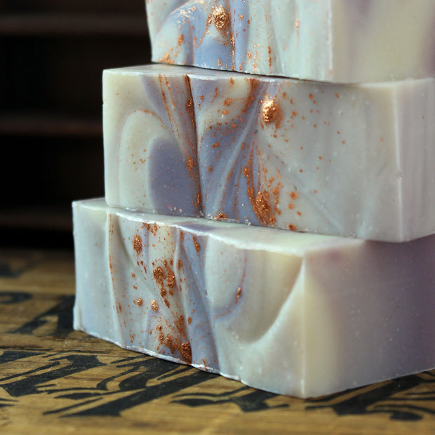 Amber Violet Cold Process Soap